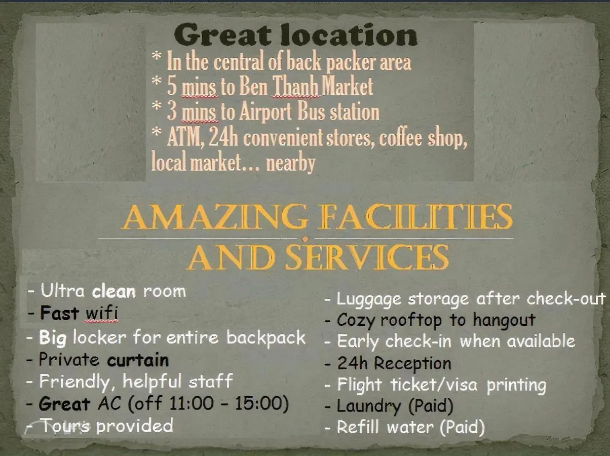 The Joys Hostel Ho-Chi-Minh-Stadt 0*,